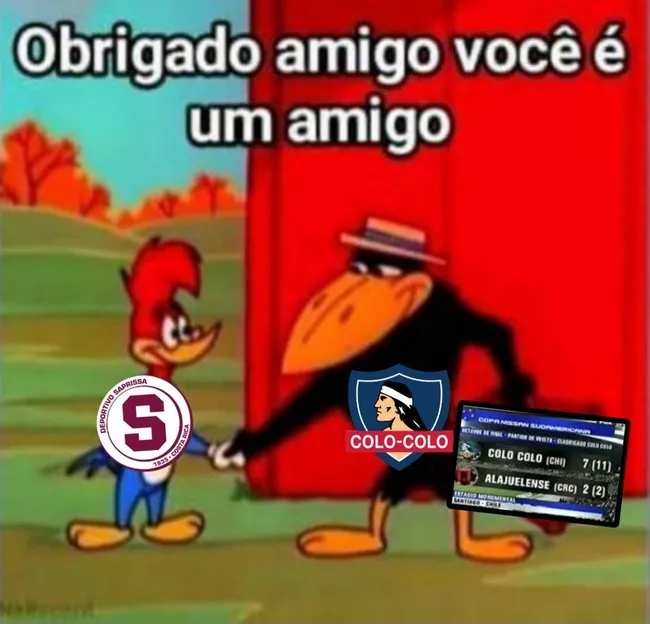 El meme que recuerda la goleada de Colo Colo al Alajuelense
