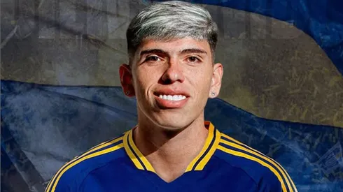 el jugador nacional llegó a su primer entrenamiento en Boca.