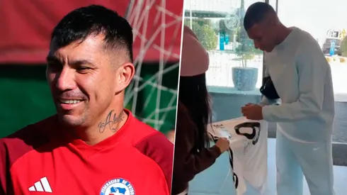 Hijo de Gary Medel se robó las miradas con particular pregunta