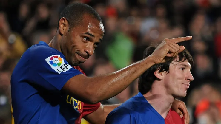 Thierry Henry "olvidó" a quien fuera su compañero durante tres temporadas.