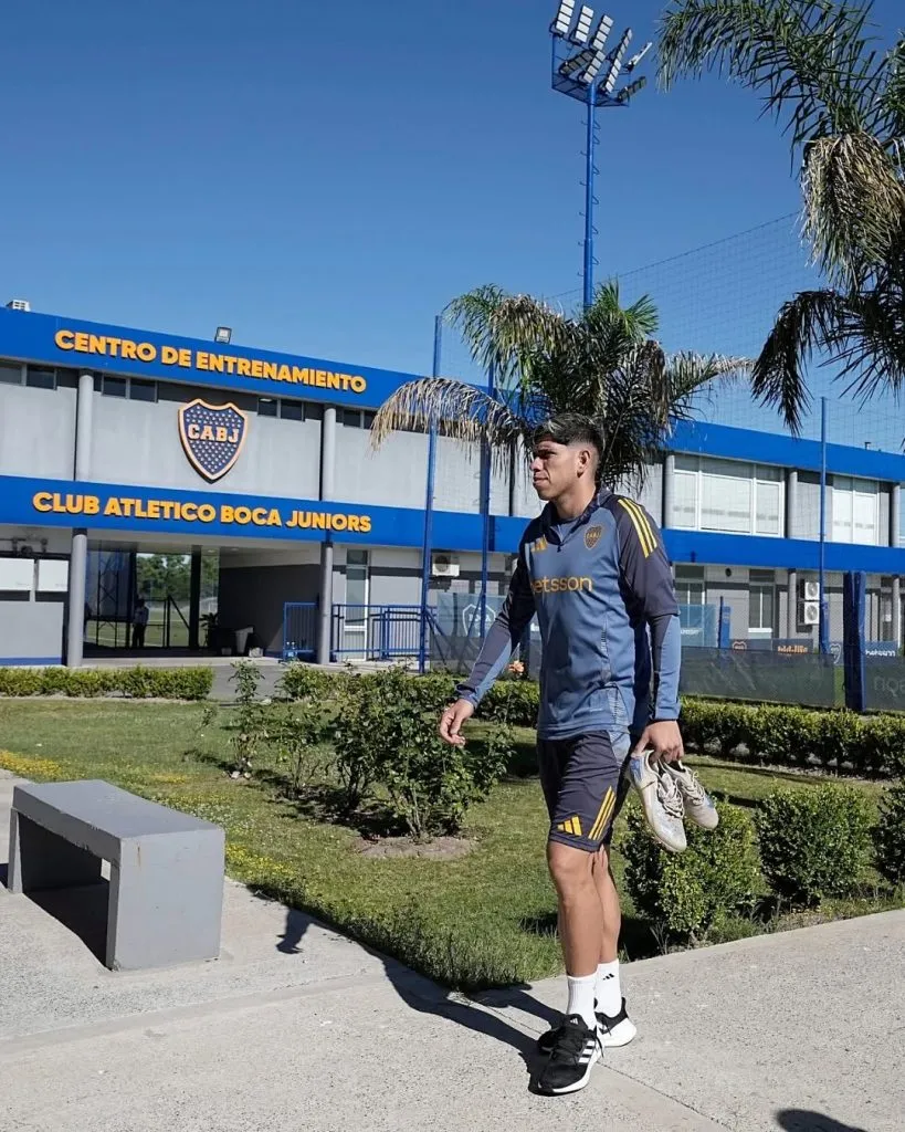 Carlos Palacios ya entrena en Argentina | Boca Juniors