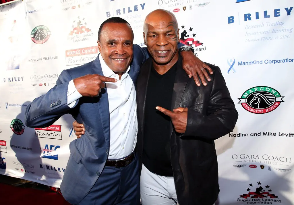 Sugar Ray Leonard apuntó a Mike Tyson como uno de los mejores de la historia. (Foto: Mark Davis/Getty Images)