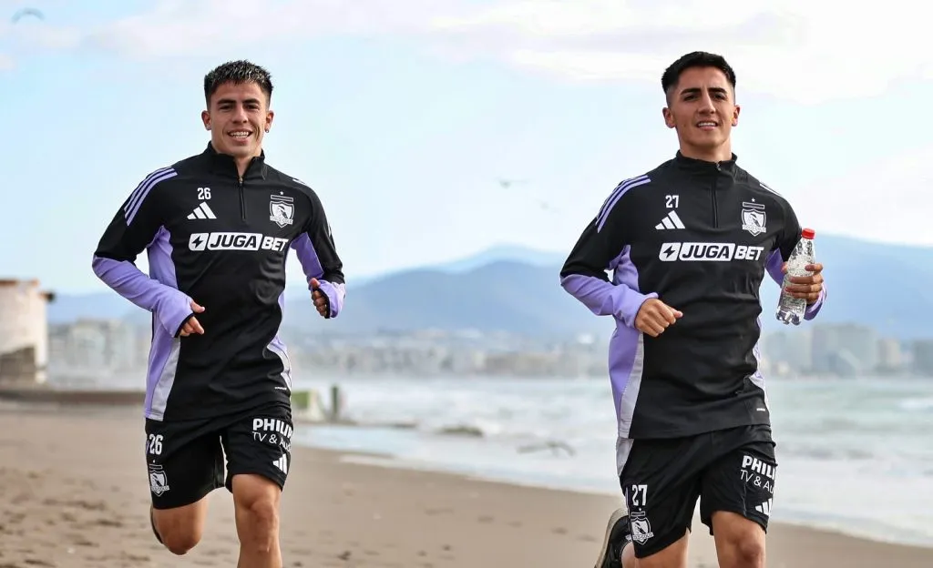 Matías Moya es uno más en la pretemporada del Cacique en La Serena. | Foto: Colo Colo.