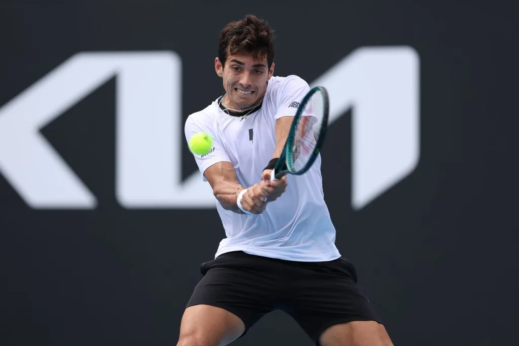 Cristian Garin sale a la cancha este domingo 5 de enero: debuta en la qualy del Australian Open | Getty Images