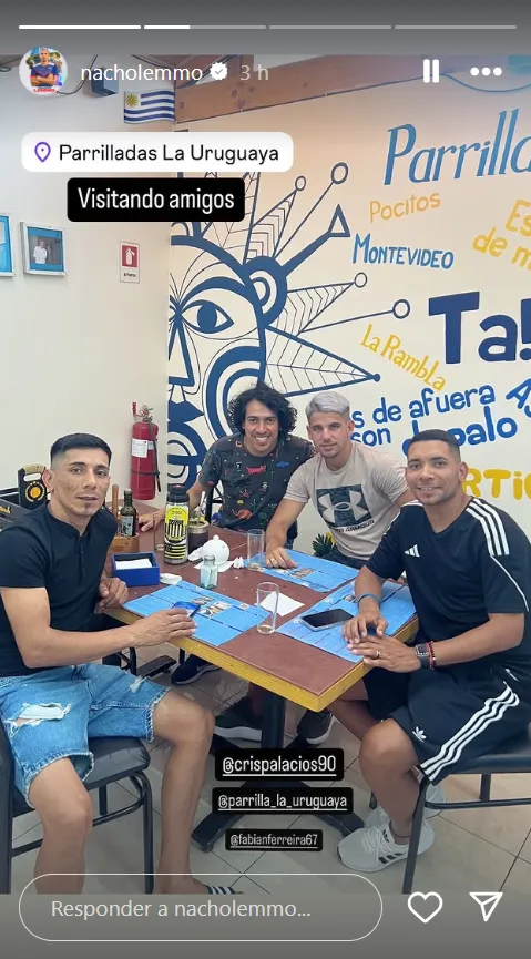 Captura Instagram Ignacio Lemmo.