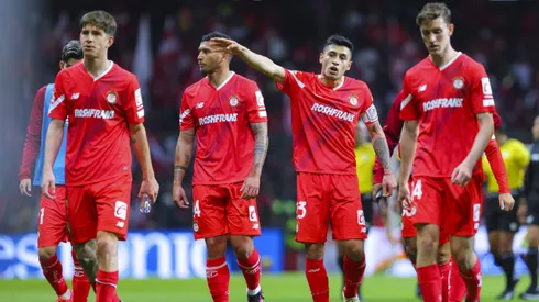 Claudio Baeza apunta al estadio Monumental.