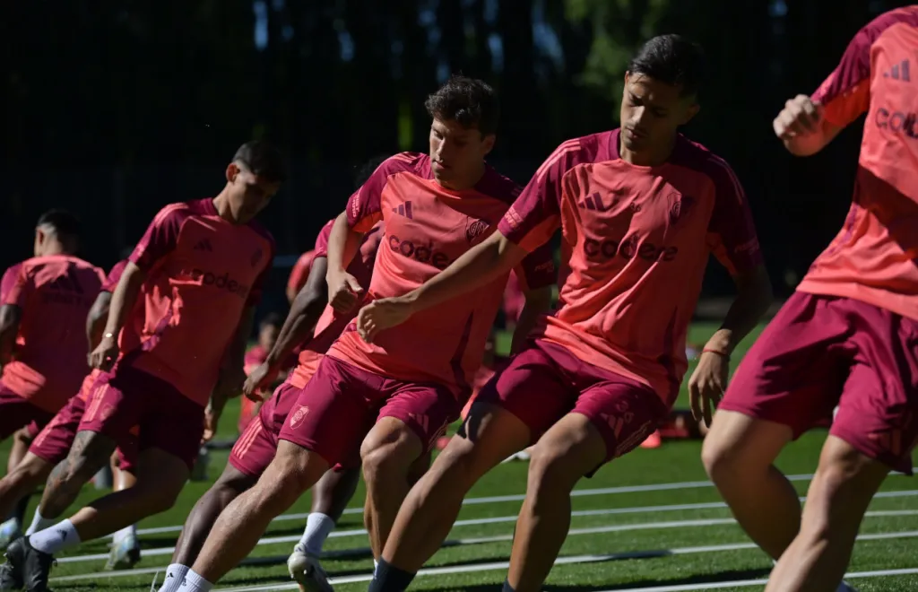 Gonzalo Tapia en acción con River Plate. (Foto: River Plate).