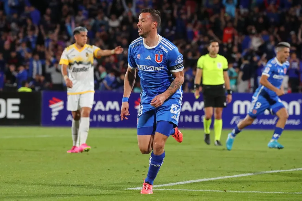 Luciano Pons no pudo cumplir las altas expectativas con su nombre en la U. Foto: Jonnathan Oyarzun/Photosport