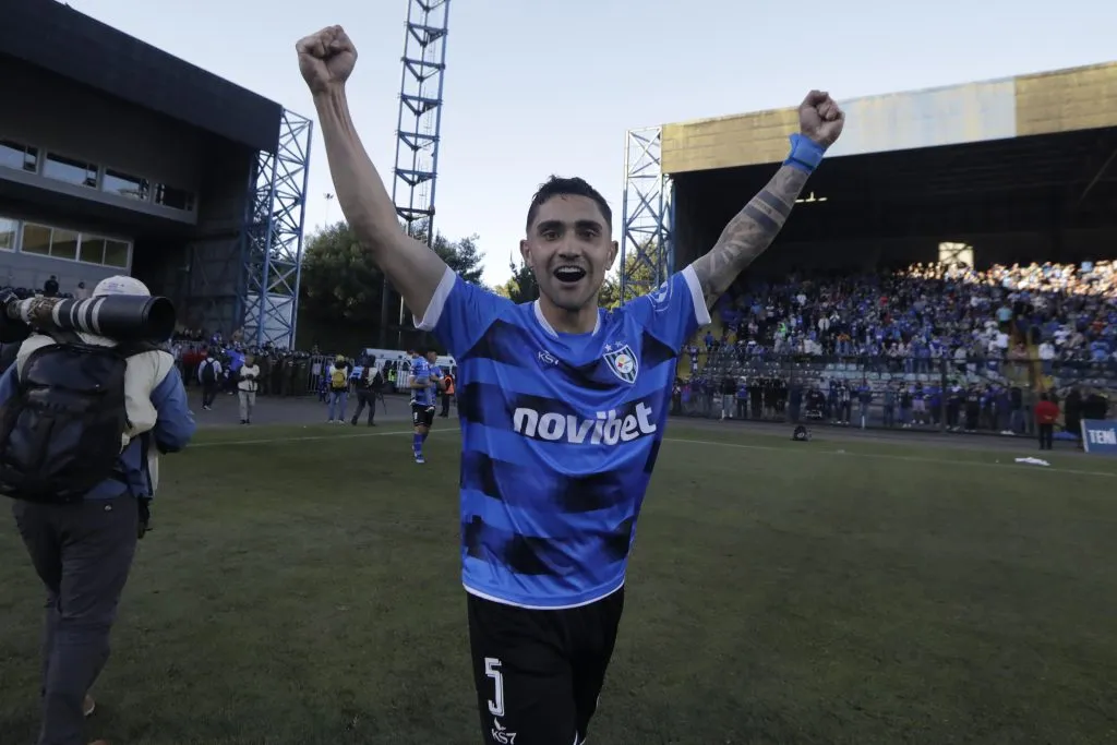 Nicolás Ramírez salió campeón con Huachipato en 2023. Foto: Eduardo Fortes/Photosport