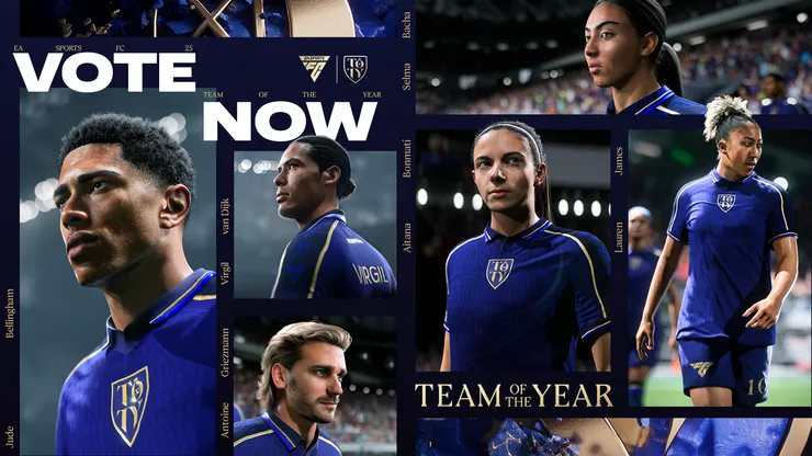 EA Sports anunció este 6 de enero a los nominados y nominadas al Equipo del Año 2024.