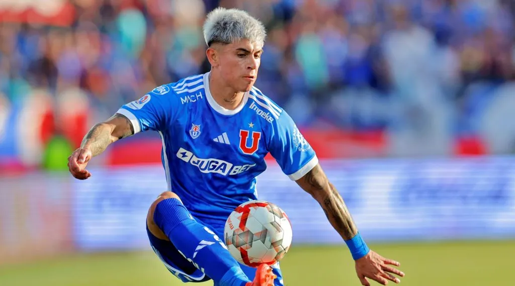 Maximiliano Guerrero tiene un alto precio para salir de la U. Foto: Photosport.