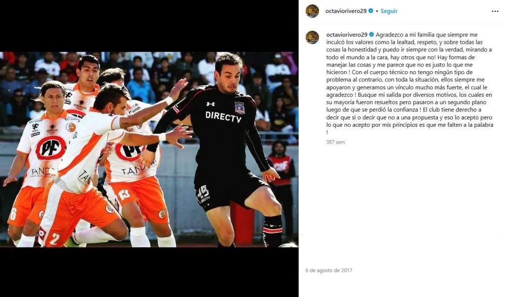 (Foto: Instargam octaviorivero29)