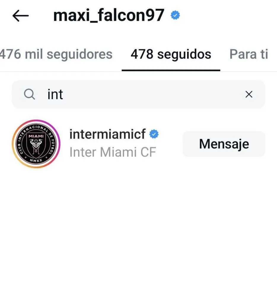 Falcón ahora sigue a Inter Miami y todo indica que dejará Colo Colo