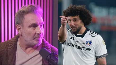 Marcelo Barticciotto analizó la situación del defensor uruguayo en Colo Colo.