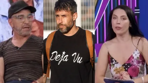 La panelista y el comediante tuvieron fueron cruce en TV+.