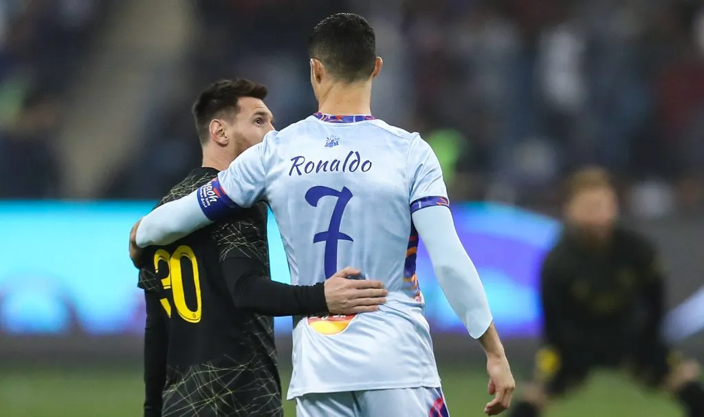 Cristiano Ronaldo y Lionel Messi. (Foto: Imago).