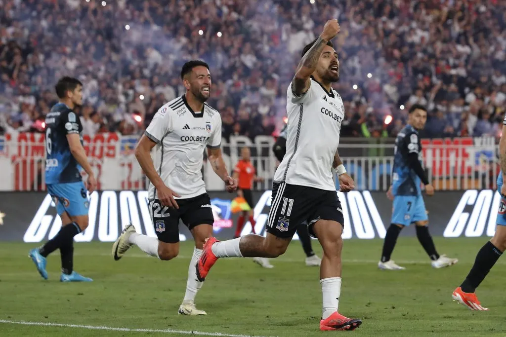 Marcos Bolados seguirá siendo jugador de Colo Colo, aunque con lo justo. Foto: Photosport.