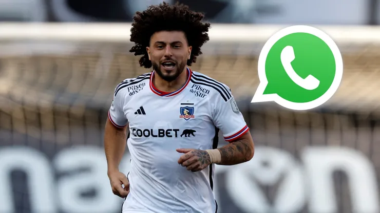 Por WhatsApp llegó "oferta" a Colo Colo por Maxi Falcón.