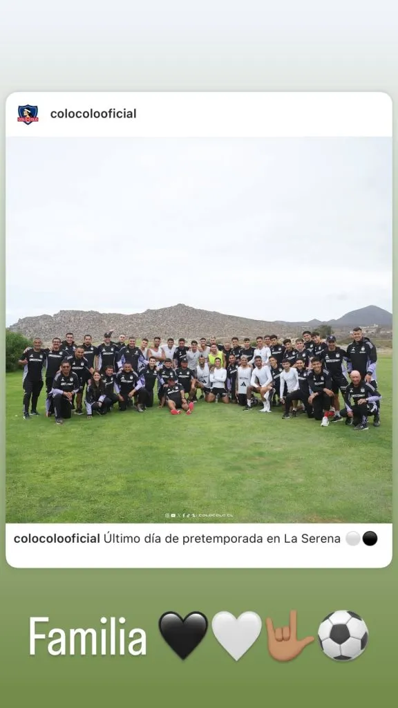 Vidal y su posteo con la familia alba