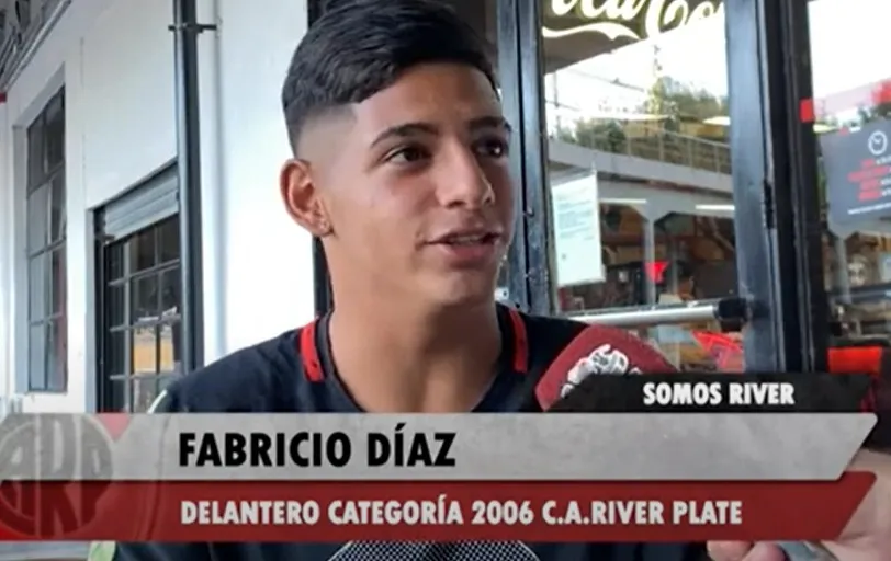 Fabricio Díaz, el nuevo ariete de Deportes La Serena. (Captura YouTube).