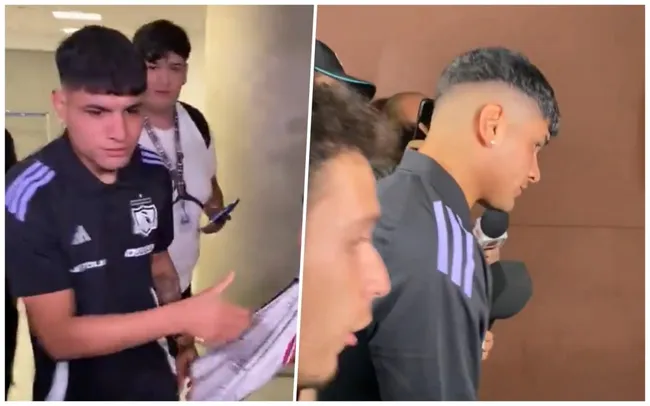 Claudio Aquino escapó de las cámaras y se retiró en silencio. Foto: Rodrigo Gómez / Cooperativa.