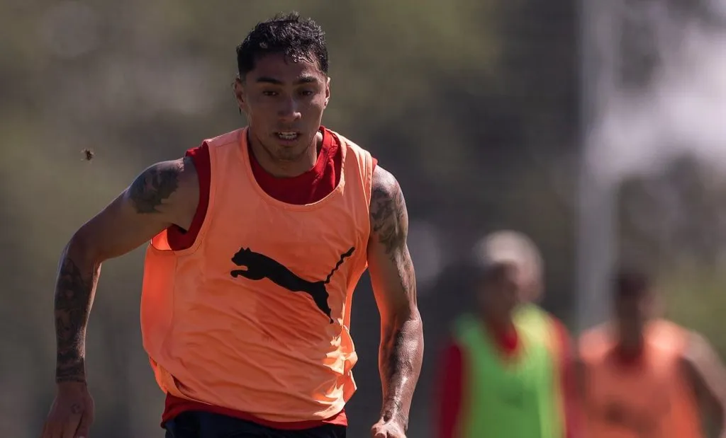 Luciano Cabral en Independiente.