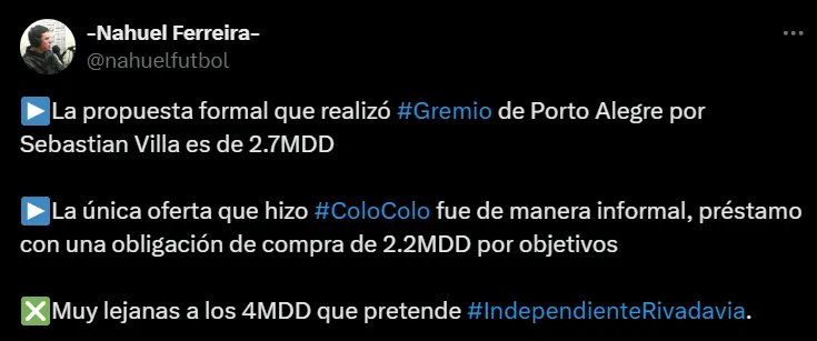Captura Twitter