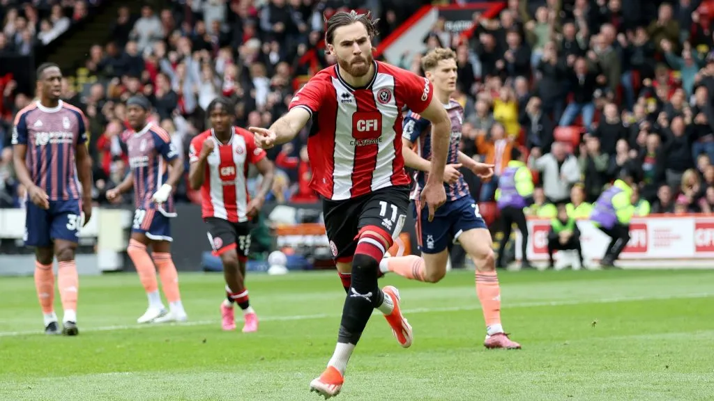 Ben Brereton regresa al Sheffield United, donde la rompió en 2024. Foto: Getty Images.