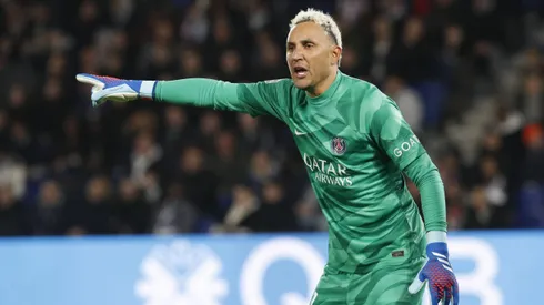 Keylor Navas en el PSG.