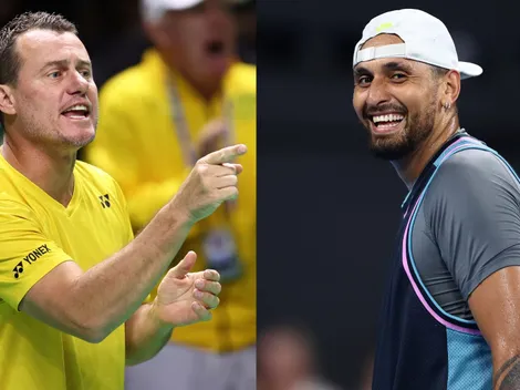 Nick Kyrgios recibe sorpresivo llamado de Lleyton Hewitt tras polémica con su hijo