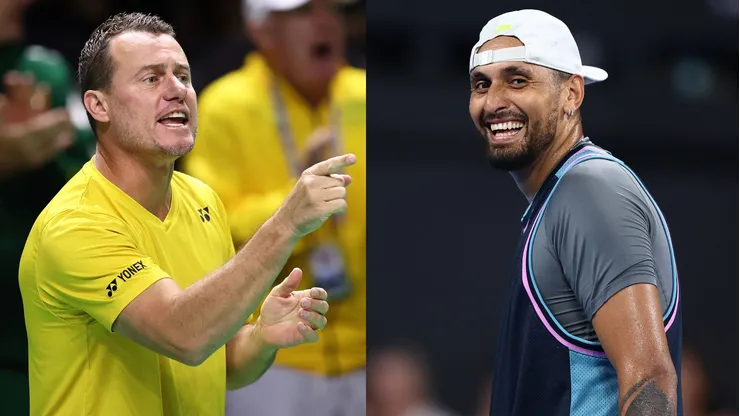 Lleyton Hewitt y Nick Kyrgios