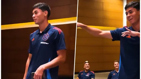 Mateo González destaca en la pretemporada de U de Chile.