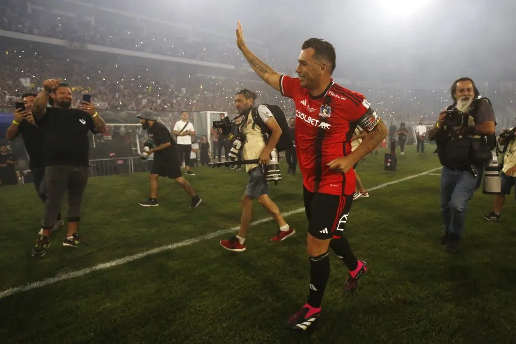 Esteban Paredes sabe lo que necesita Colo Colo. Imagen: Photosport.