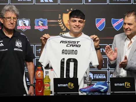 Claudio Aquino se pone la 10 de Colo Colo... ¡Pero quería otro número!