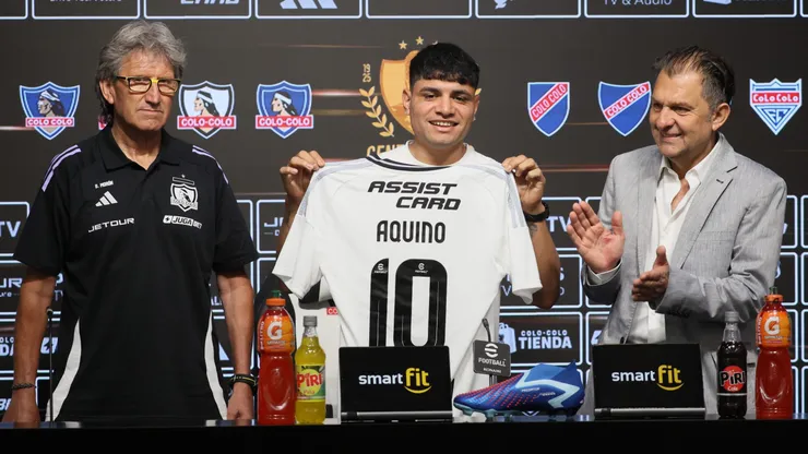 Claudio Aquino es el 10 de Colo Colo, aunque...