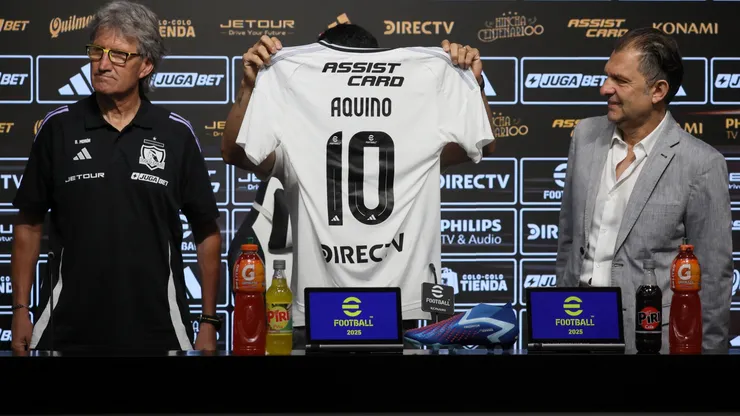 Claudio Aquino será el nuevo '10' de Colo Colo.