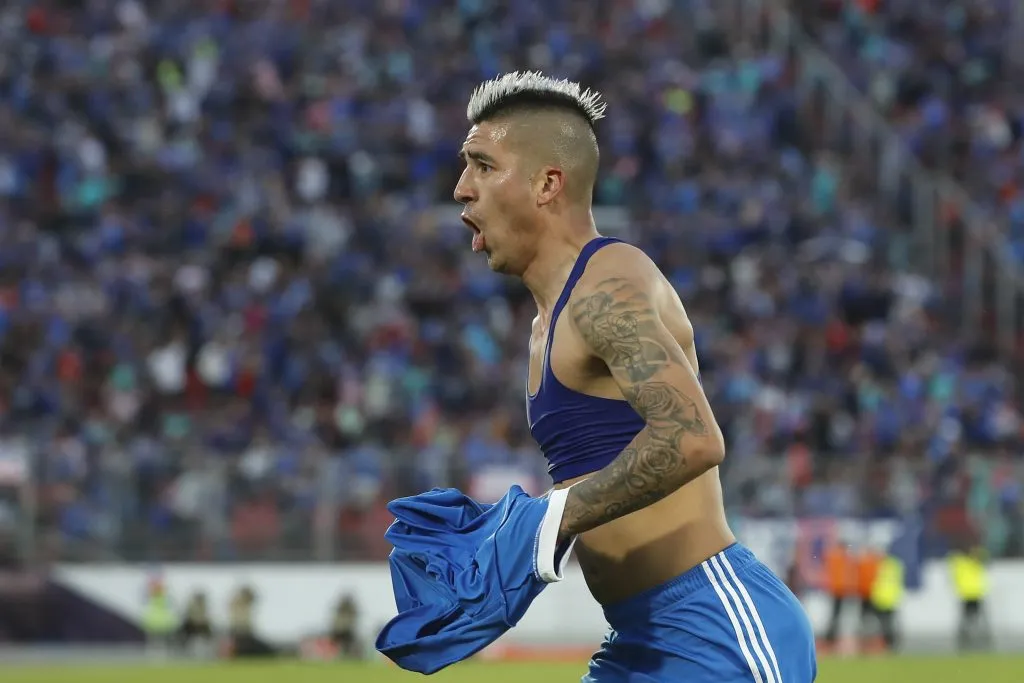 El gran goleador de la U en 2024 fue Fernández /Photosport