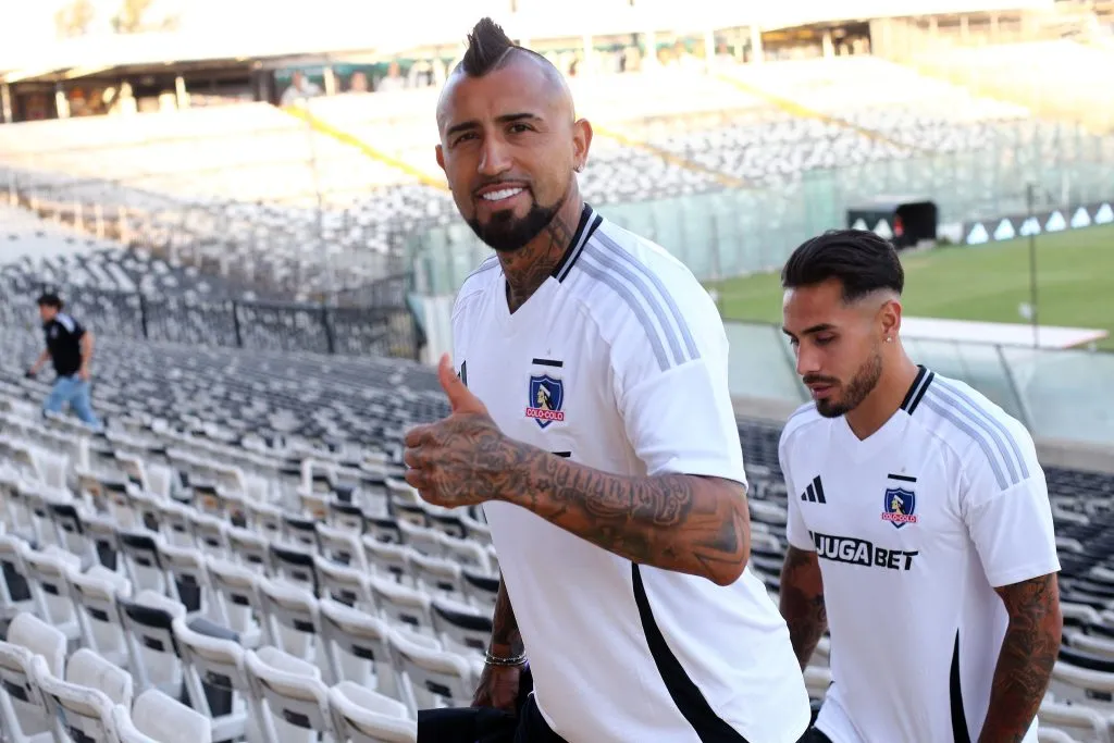 Arturo Vidal es el líder de Colo Colo. Foto: Javier Salvo/Photosport