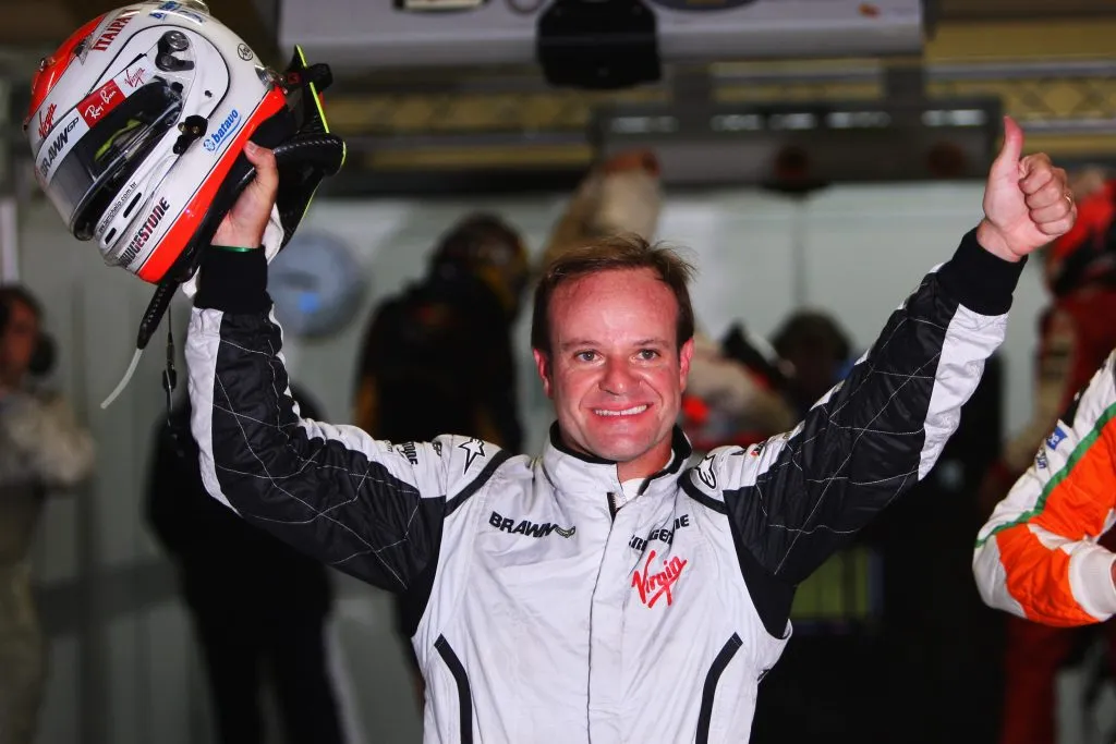 Rubens Barrichello peleó por el título mundial en 2009 con Brawn GP. (Mark Thompson/Getty Images).