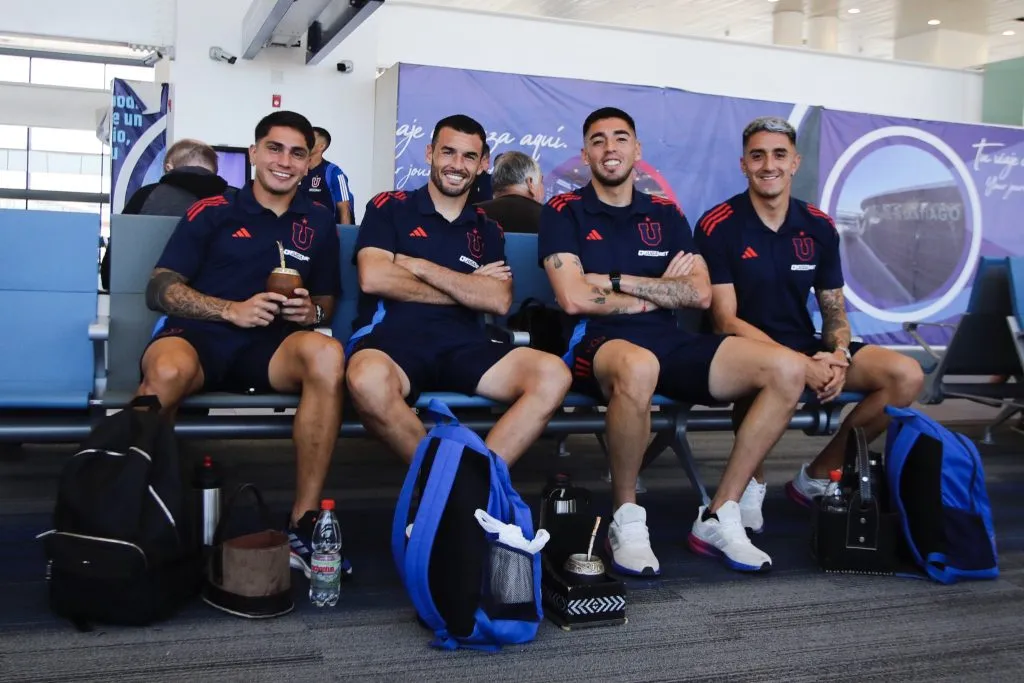 La U ya está en La Serena y tiene formación para enfrentar a Godoy Cruz. Foto: U. de Chile.
