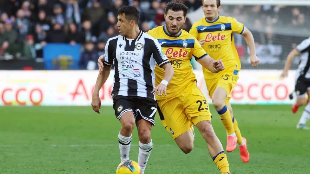 Alexis Sánchez volvió a la titularidad, fue figura y ahora Udinese le hace espacio. Foto: IMAGO.