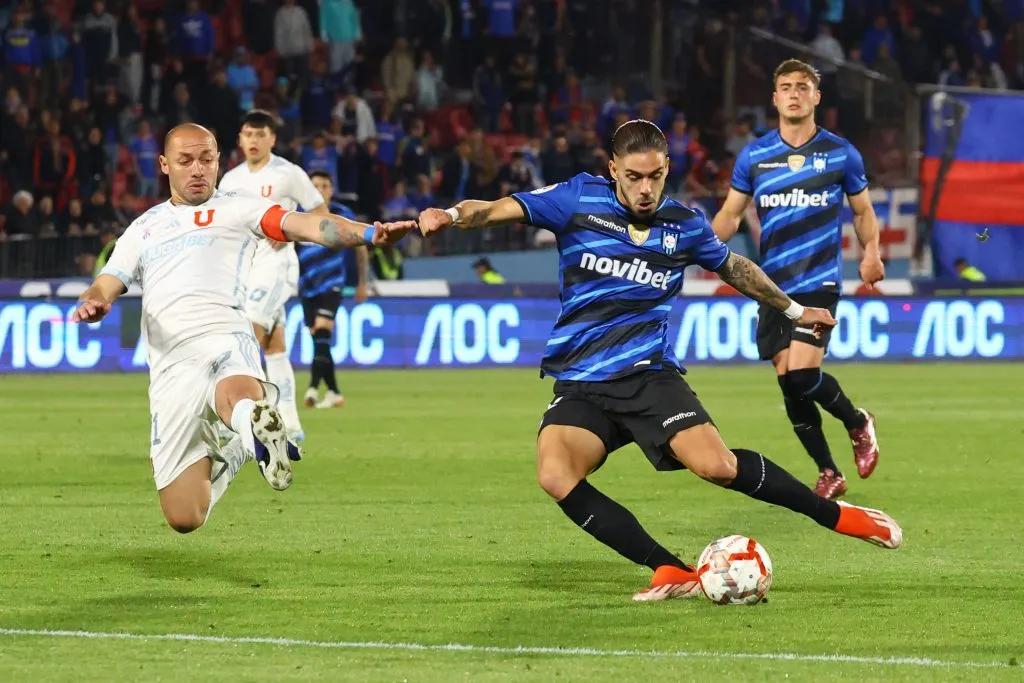 Vecino le anotó a la U en 2024 /Photosport
