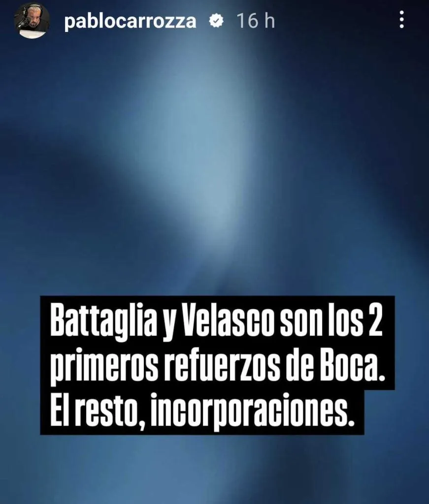 Pablo Carrozza cargó contra los chilenos que llegan a Boca Juniors