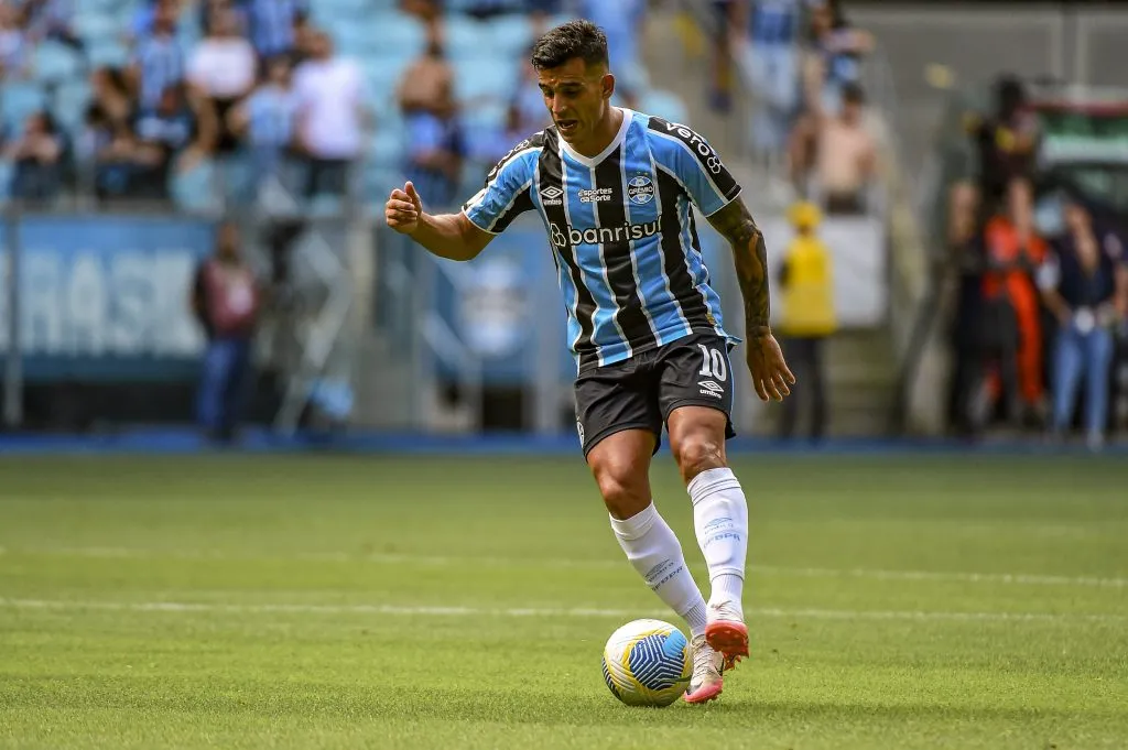 Franco Cristaldo en acción por Gremio. (Foto: Imago).