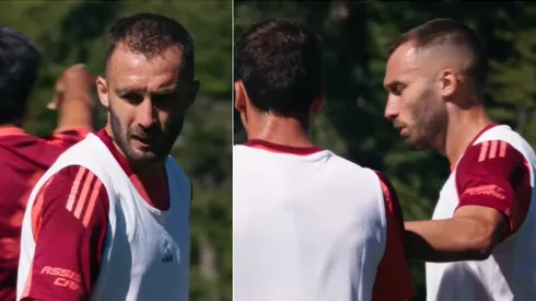 Gonzalo Tapia tuvo un profesor muy laureado en una práctica de River Plate.