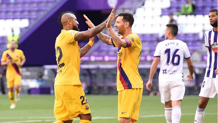 Arturo Vidal se acordó del Barcelona.