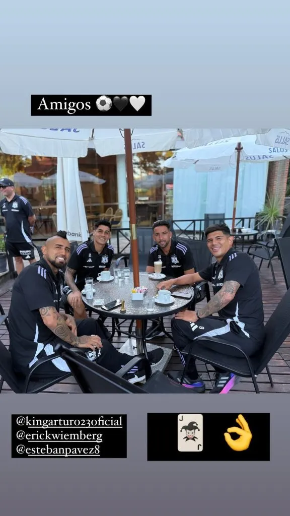 La postal que generó ola de comentarios entre los hinchas albos.