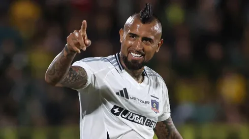 Arturo Vidal marcó el gol del empate para Colo Colo.