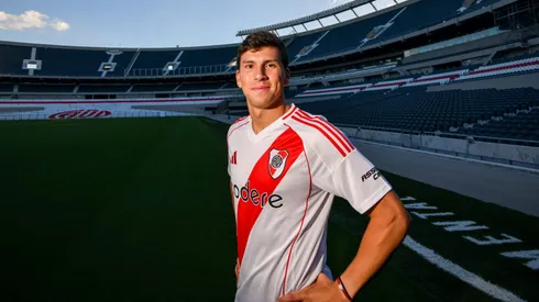 Gonzalo Tapia quiere agarrar un puesto en River Plate.