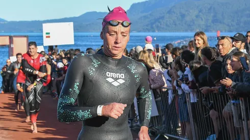 Kobrich participó por primera vez en el IRONMAN 70.3 de Pucón.